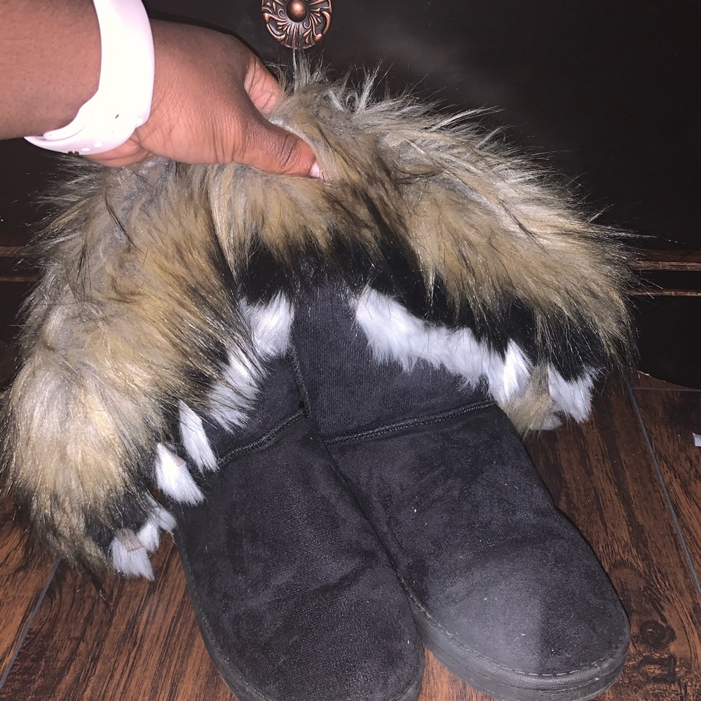 WINTER FUR BOOTS